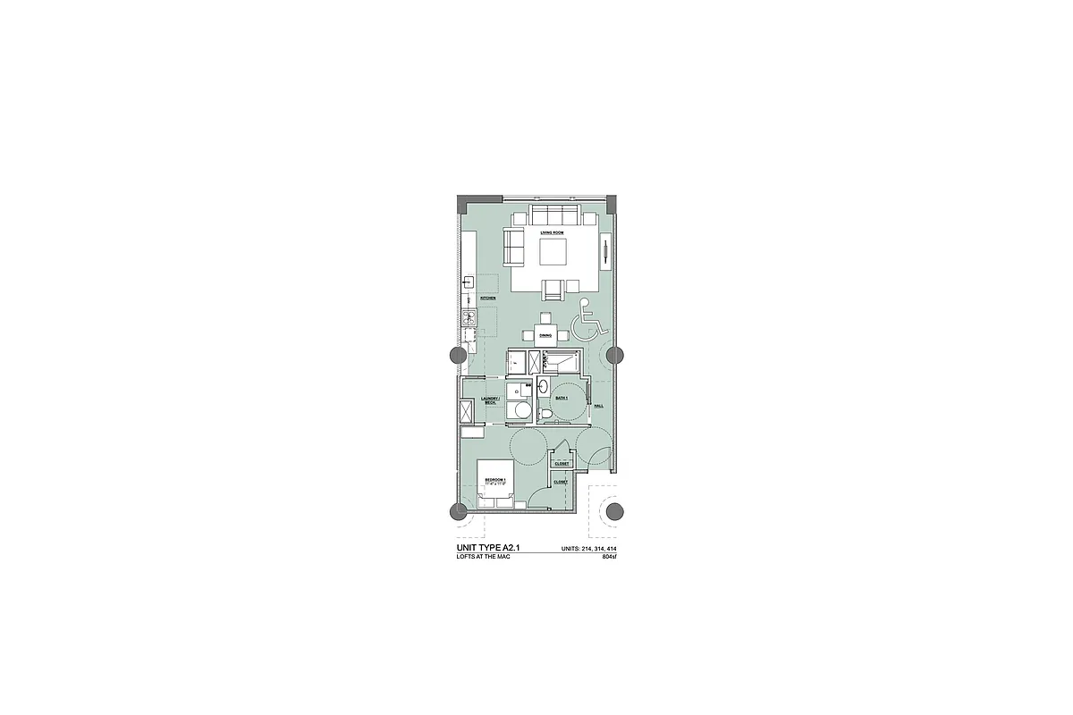 Floor plan Van Wild