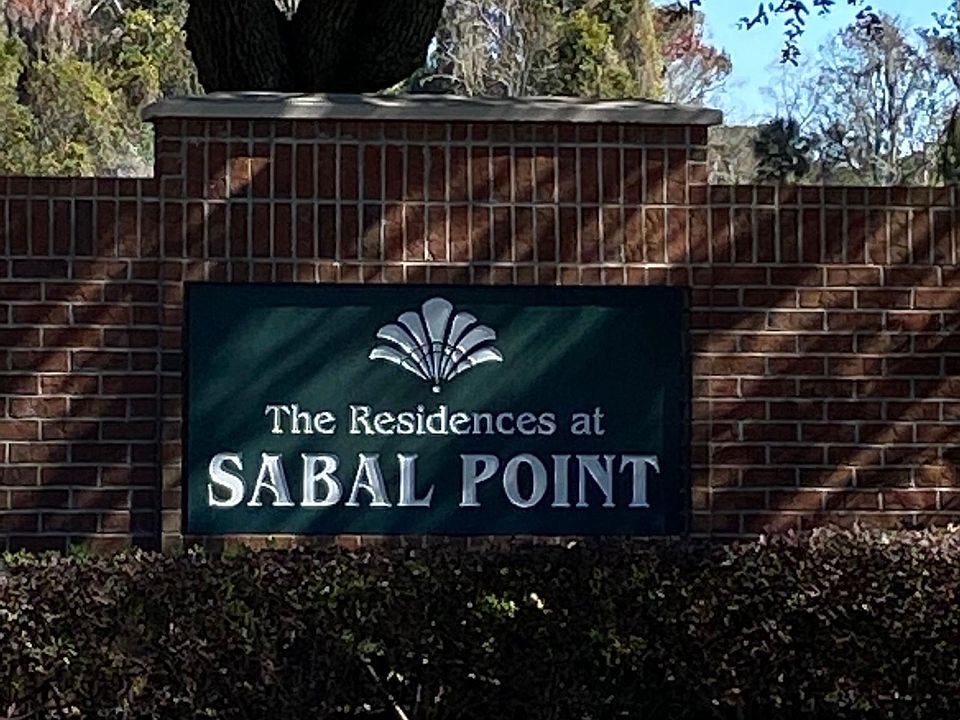 The gated community of Residences at Sabal Point Condominium