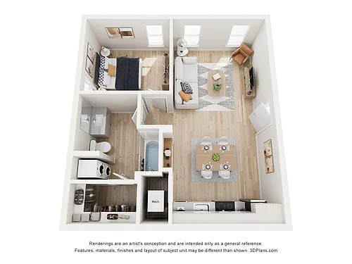 Floor plan A128