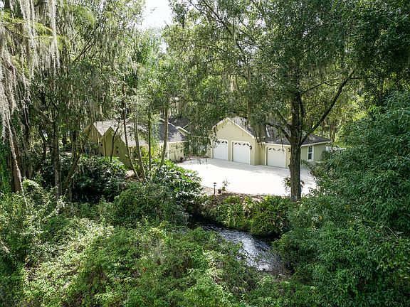 Aerial - House / Creek