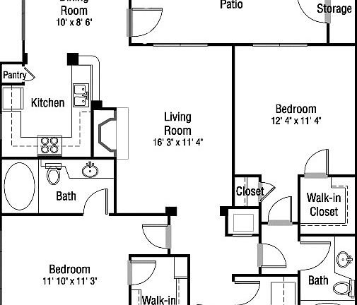 5th image of 8910 Warwick Castle Ln APT 1111