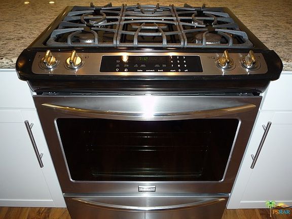 Gas stainless stove