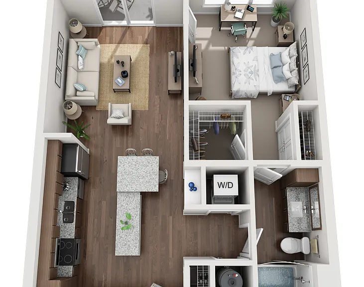 A3 floor plan The Carson