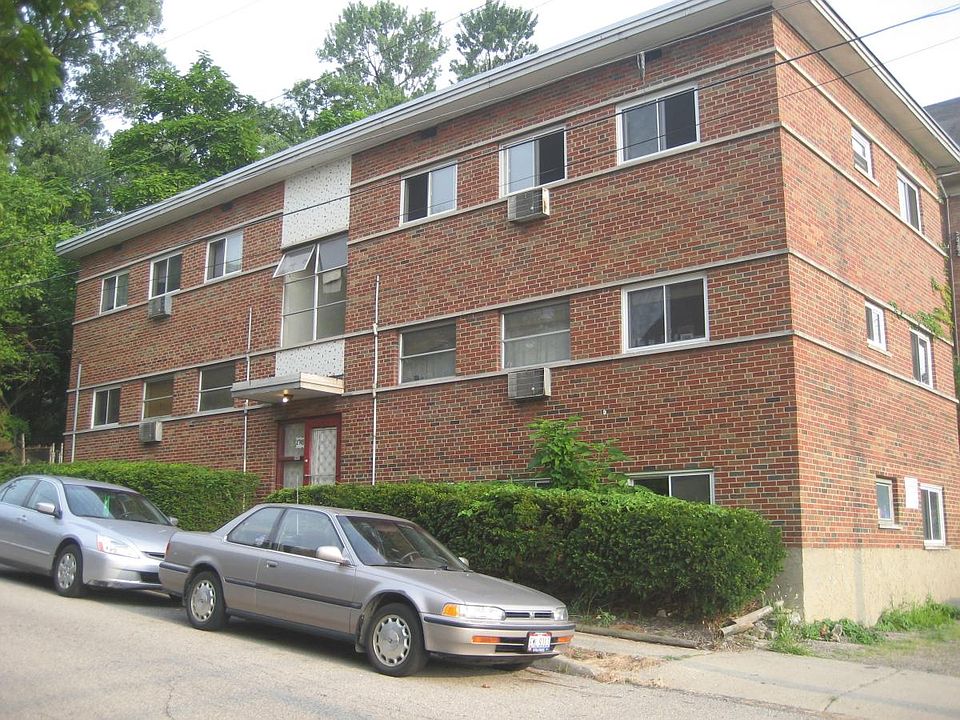 Apt building front view