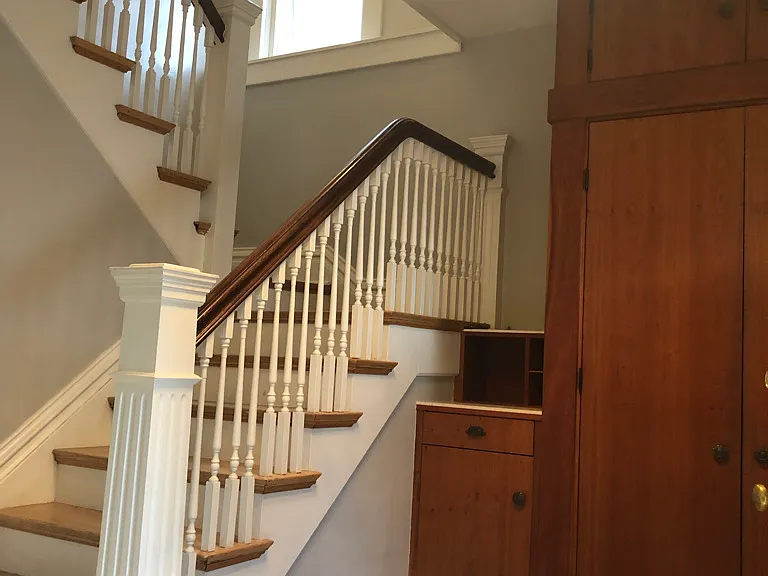 Formal entry and staircase