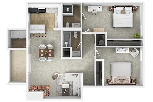 Floor plan B2R