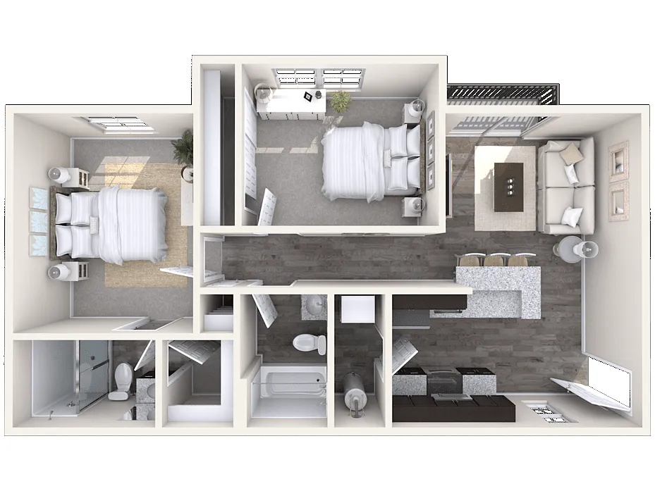 Floor plan Gare De Lest