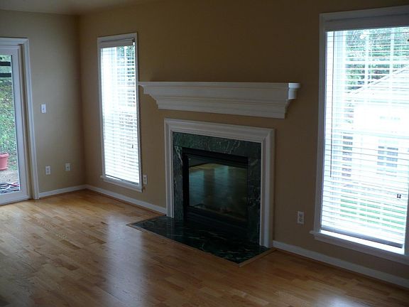 Fireplace in family room