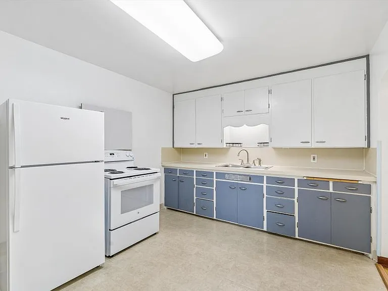 Full view of kitchen