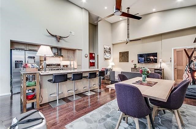 Rare, stunning BartonPlace penthouse with incredible hill country and sunset views.