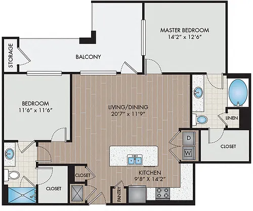 Floor plan 22F2