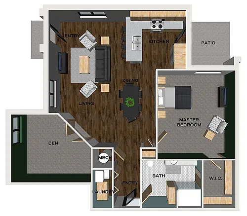 Floor plan (Villa) Carter