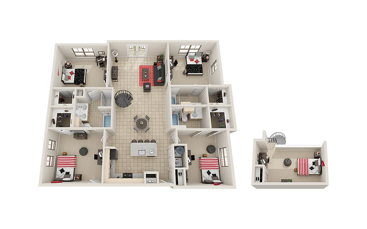 Floor plan D1 Loft