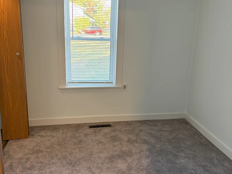 Bedroom 1 has a deep closet