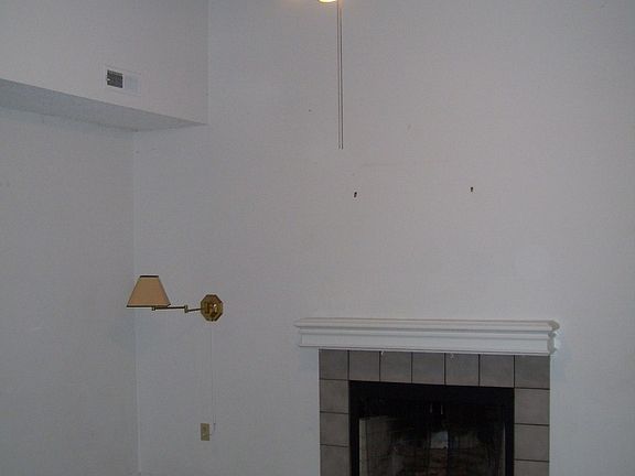 Living room/wood burning fireplace