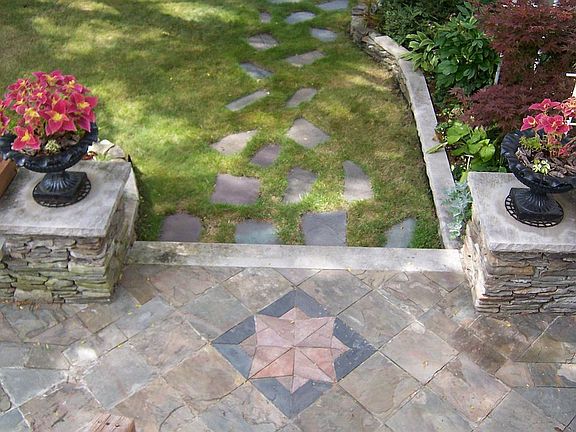 PATIO ENTRANCE BY GATE