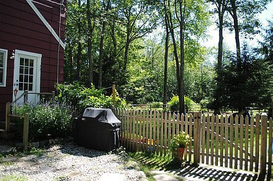 New fence keeps kids and pets safe.