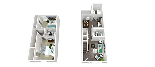 Floor plan The Renovated Driftwood
