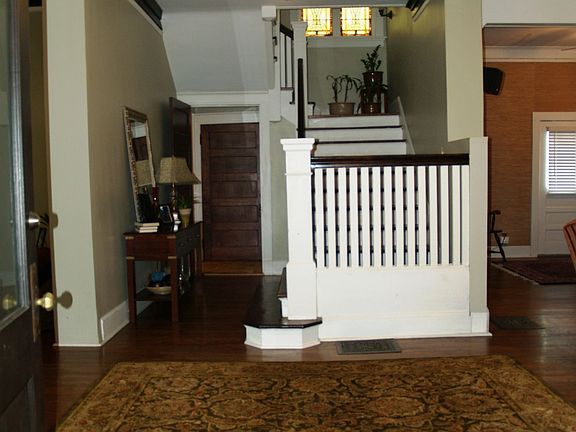 gracious Foyer..office seen at rear right