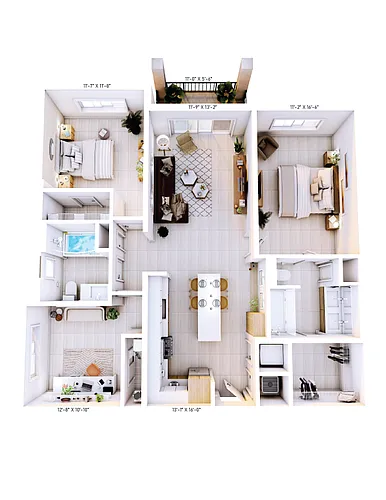 Floor plan C1