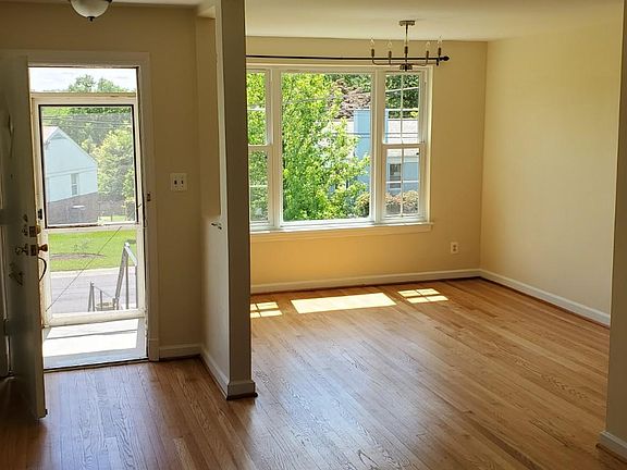 Front door and dinning area