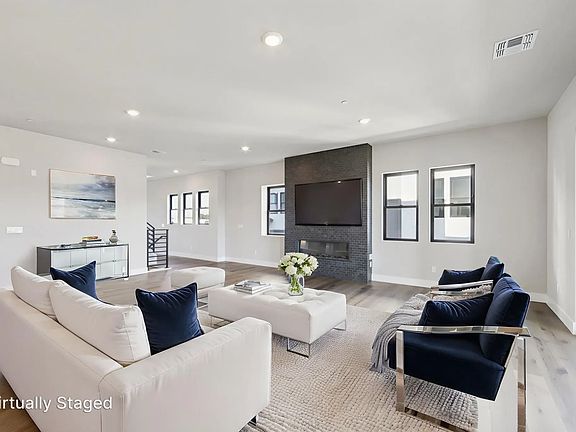 Rooftops Lot 305 Living Room Virtually Staged