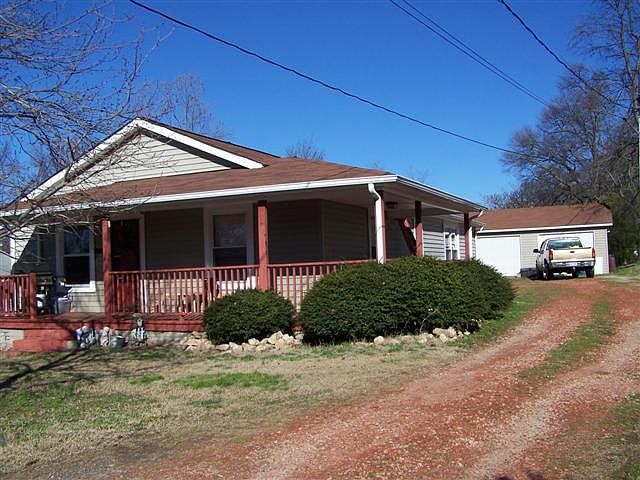 from the driveway