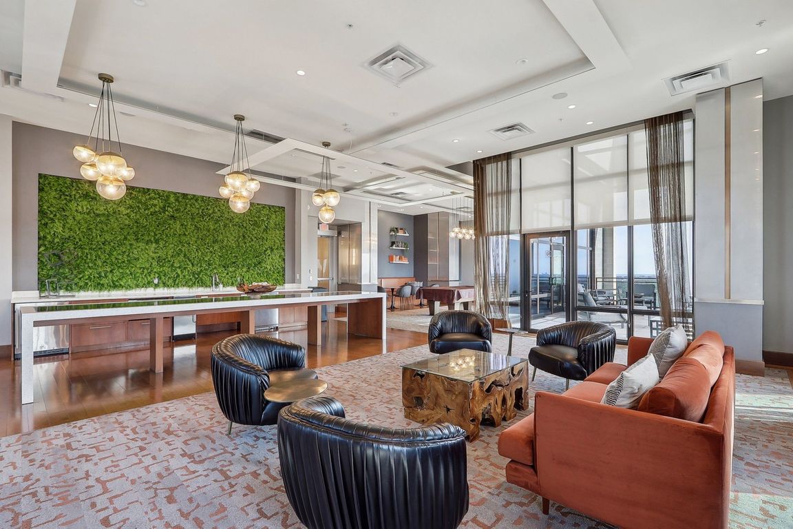 community room with couches and chairs