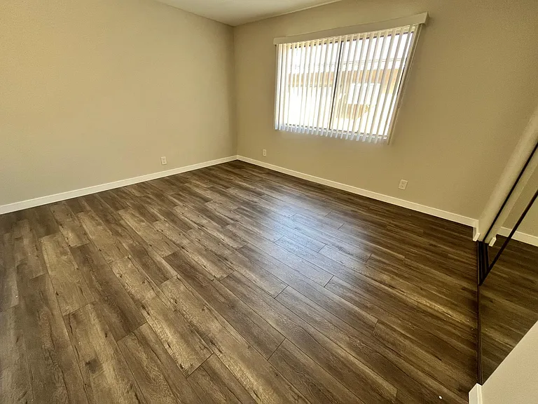 Spacious guest bedroom