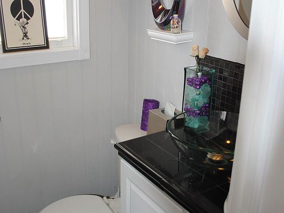 Half bath off the kitchen