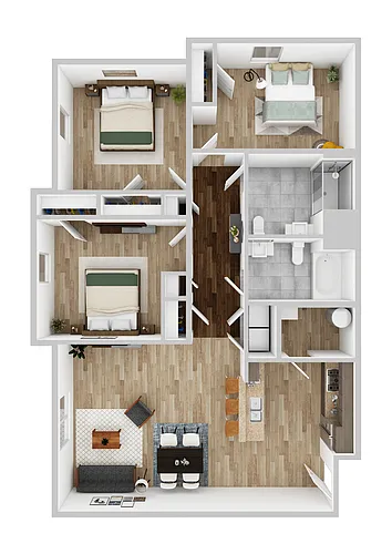 Floor plan The Shenandoah