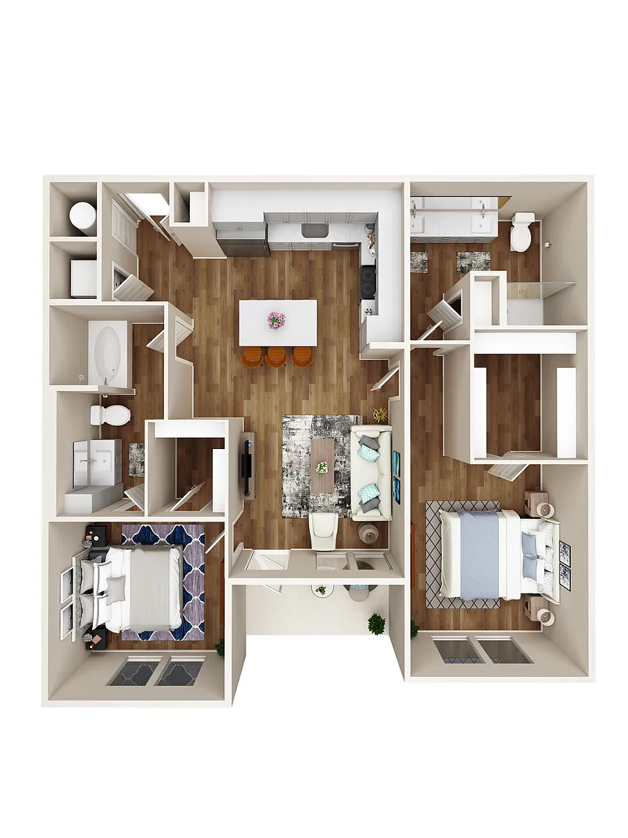 Floor plan B1