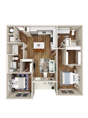 Floor plan B1