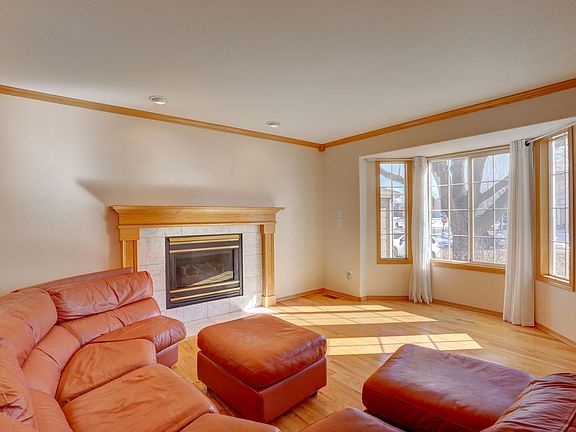 1 of 2 gas fireplaces