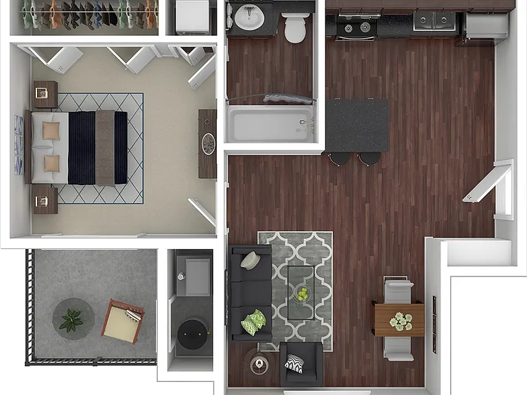 Arden Vue - A1 Floor Plan Arden Vue - A1 Floor Plan