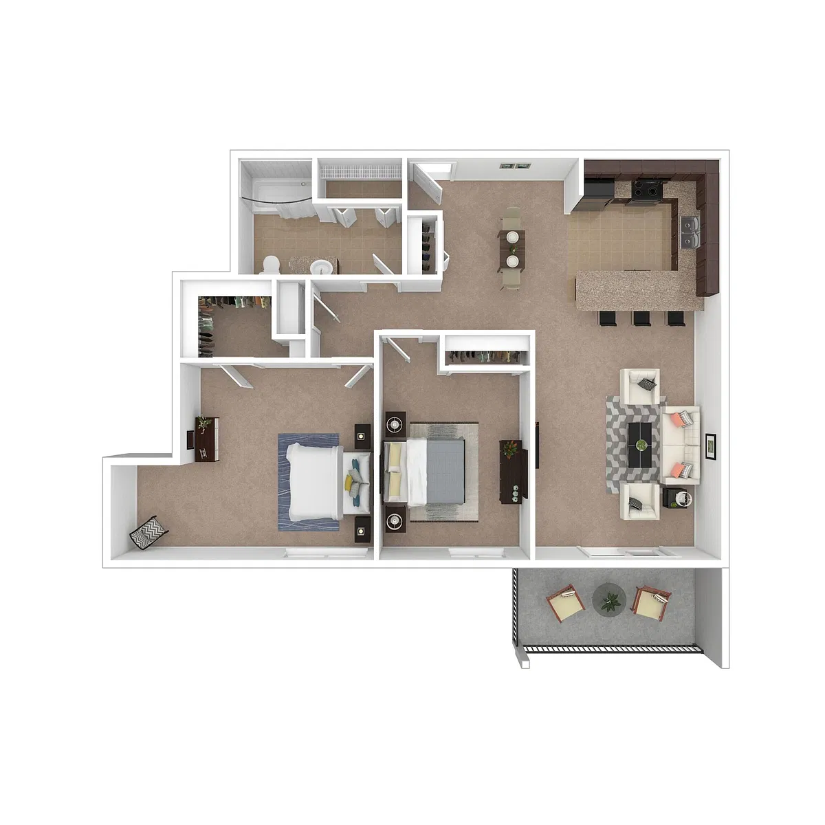 Floor plan B3