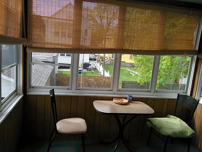 Rear porch
