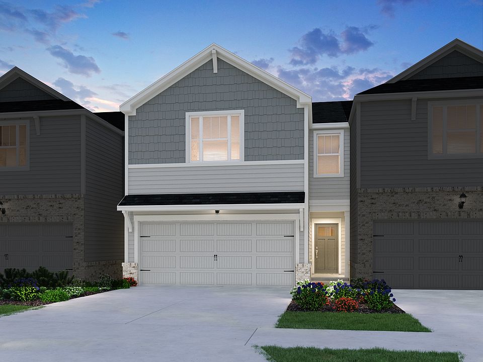 The Jewel floorplan with Elevation G modeled at Artisan Walk.