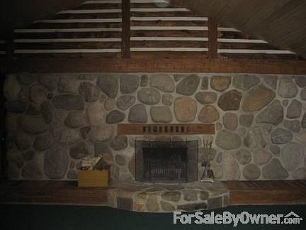 Stone Hearth and fireplace