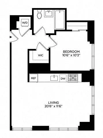 Floor plan 1AS North