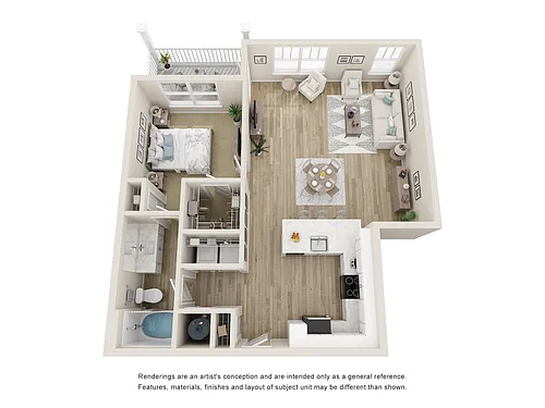 Floor plan The Laurel