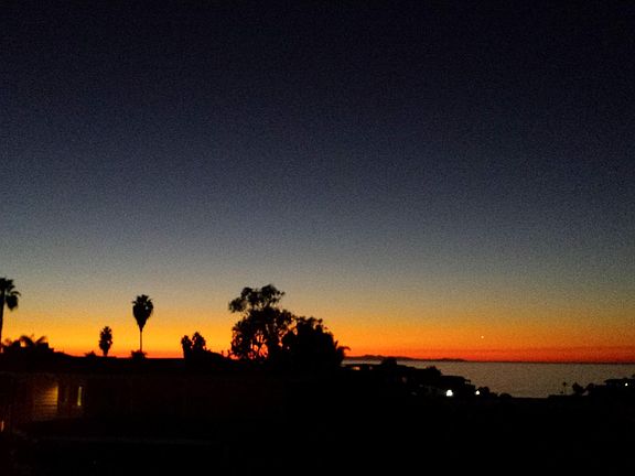 Gorgeous sunsets from your balcony