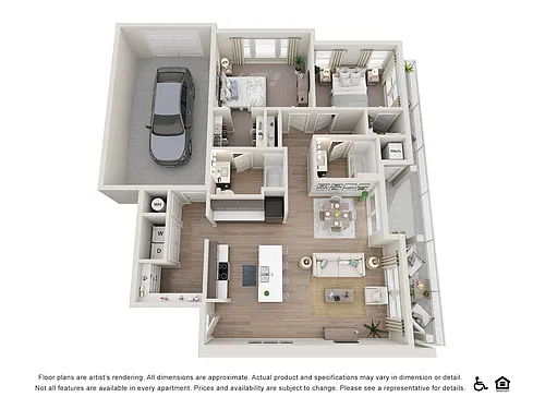 Floor plan 2X2-1114-G