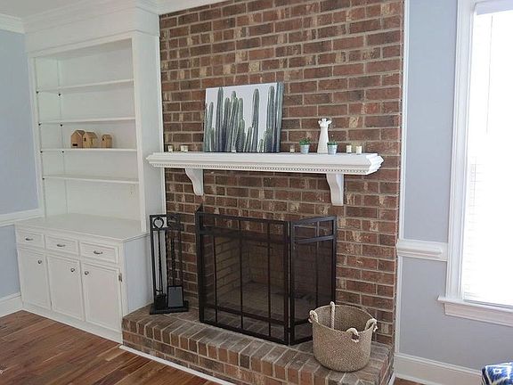 Wood Burning Fireplace