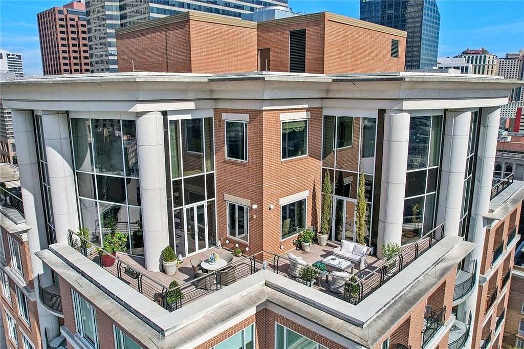 View of This unique $2.6M UWS penthouse has a bed that descends from the ...