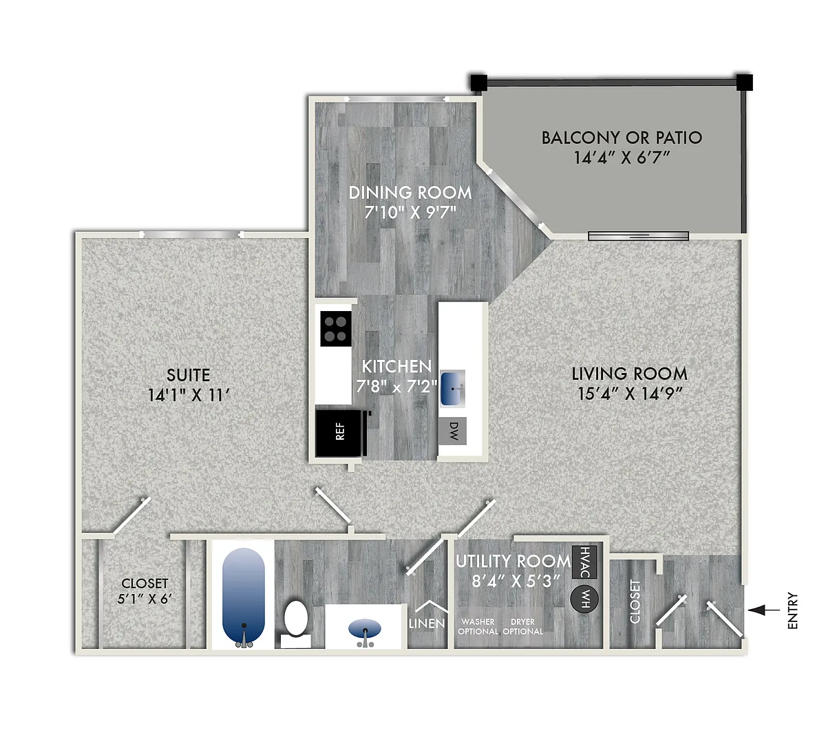 Floor plan Gorham