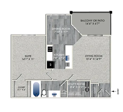 Floor plan Gorham