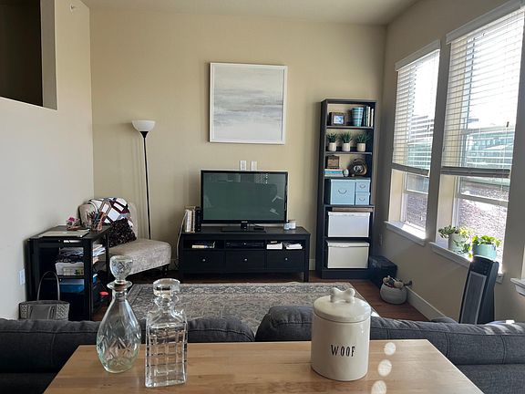 This is the view from the kitchen.