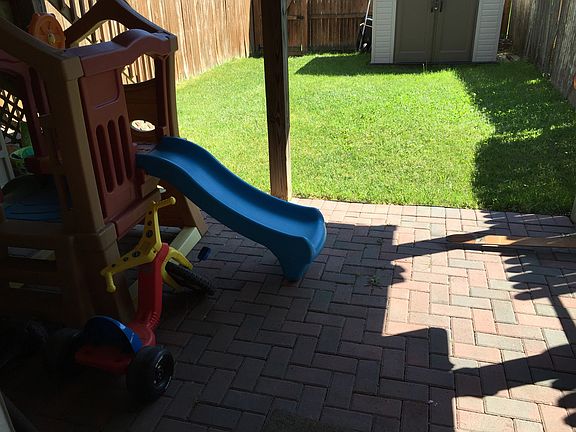 Walk out basement patio 
