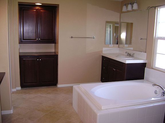 Master Bath Walking closet is behind all that